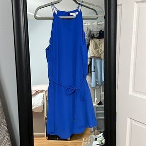 Blue Chiffon Dress